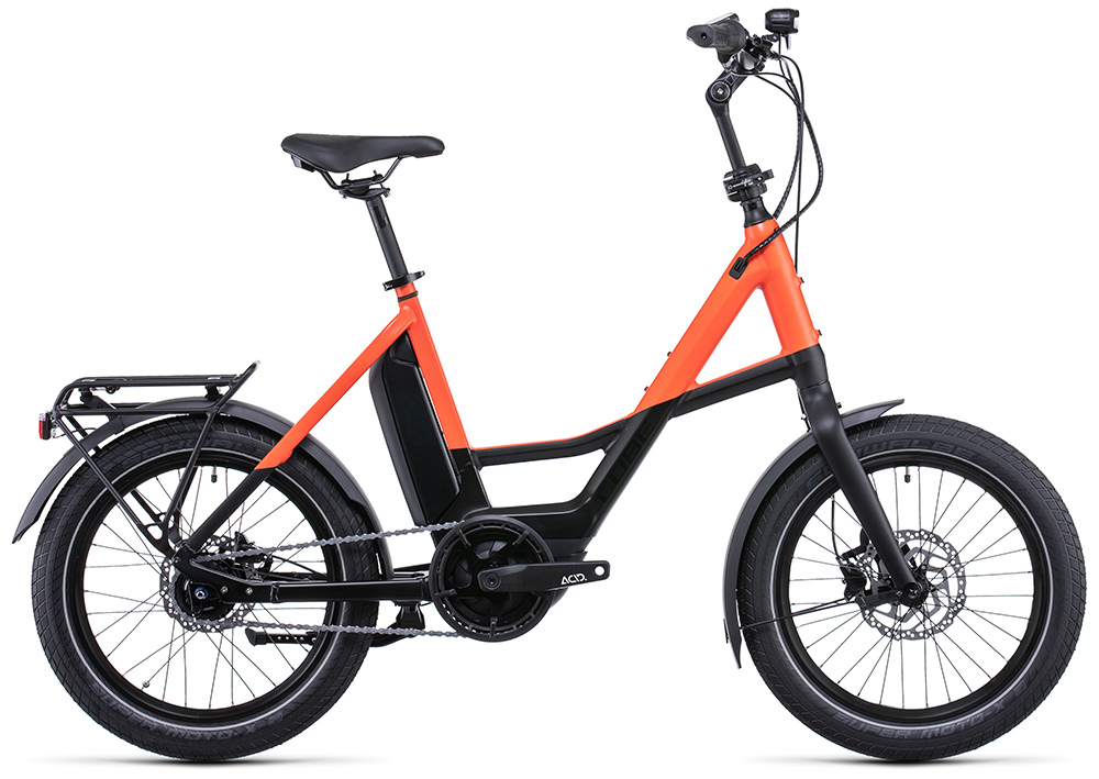 Cube Compact Hybrid 500 black´n´sparkorange Cube Compact Hybrid 500 black´n´sparkorange